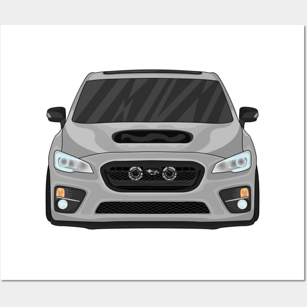 WRX GREY Wall Art by VENZ0LIC